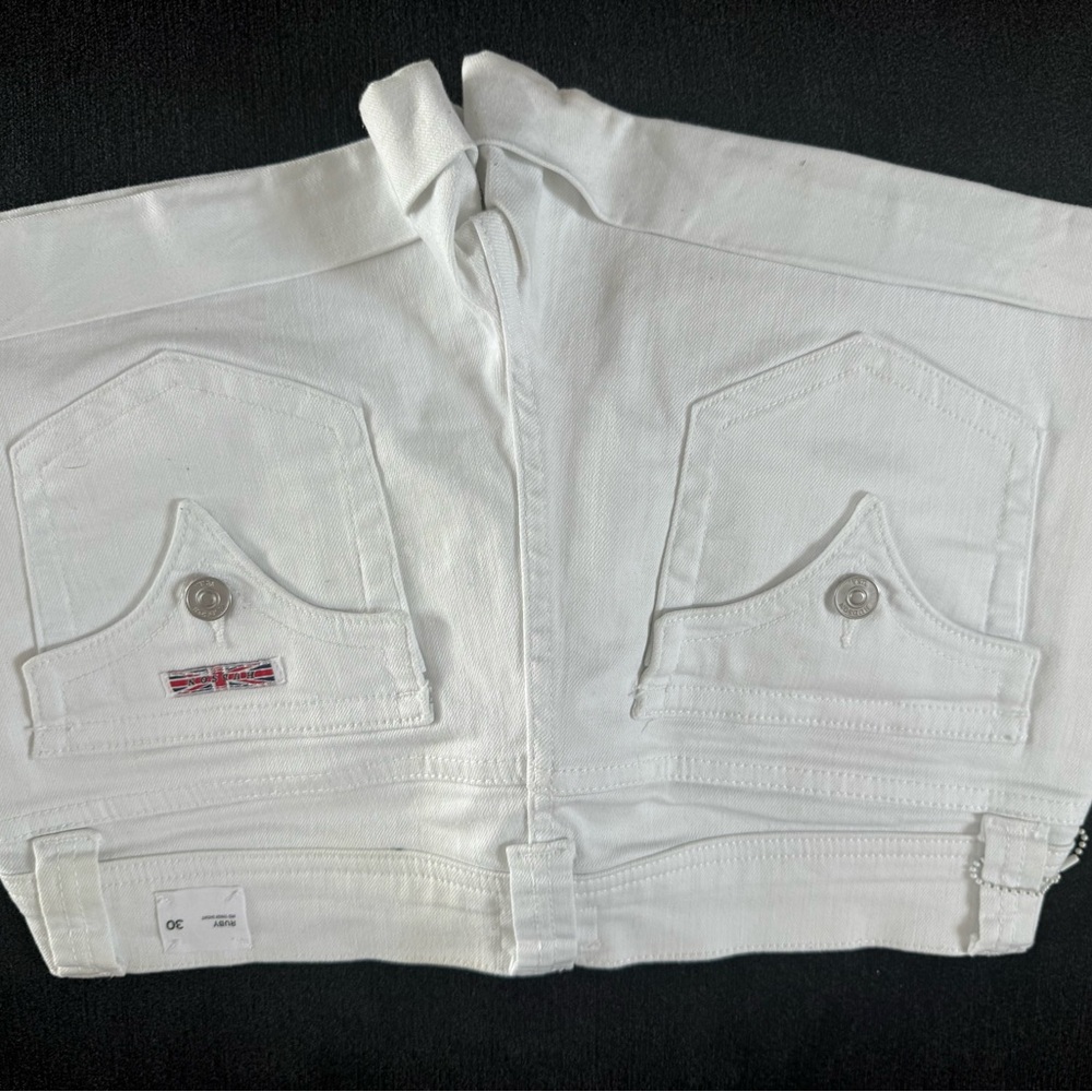 Hudson Jeans White Jean Shorts